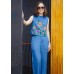 Comfortable Casual Summer Sleeveless Printed Round Neck Top Set for Women
