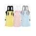 Threaded I-shaped tank top for women