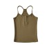 Hanging neck U-neck tank top