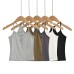 Hanging neck U-neck tank top