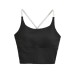 Chest cushion camisole vest