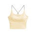 Chest cushion camisole vest