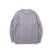 Retro Brand Chunky Cable Knit Sweater Men's Literary Loose Yarn Sweater Autumn Winter Round Neck Pullover Knitwear