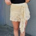 French Pure Desire Style Strap Lace Multi Layer Cake Skirt