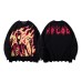 Retro Dark Skull Sweater Autumn and Winter Street Trend Loose Round Neck Knitwear Men