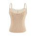 Fake two bow lace camisoles