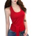 Sexy Hollow Out Open Back Halter Tank Top for Women  Strap Slim Sleeveless Inner Wear 
