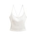 Sweetheart Neckline Butterfly Knot Backless Camisole Top
