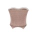 Heavy industry with breast pads suspender straps strapless women