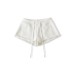 Sexy Low-Waist Drawstring Cuffed Hem Casual Sports Shorts