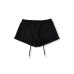 Sexy Low-Waist Drawstring Cuffed Hem Casual Sports Shorts