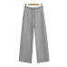 Drawstring hanging wide leg pants for women