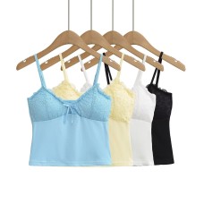 Lace patchwork sling with chest cushion