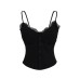 Lace lace suspender