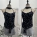 Ruffled Neck Leopard Print Strapless Top for Women Ruffled Neck Leopard Print Strapless Top for Women