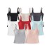 Small tank top with chest cushion