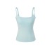 Small tank top with chest cushion
