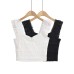 Lace trimmed small fly sleeves lace top