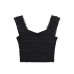 Lace trimmed small fly sleeves lace top