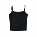 Bow V-neck Knitted Small Strap Tank Top for Women