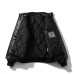 Heavy Embroidery PU Leather Jacket Motorcycle Riding Coat Men's Autumn Winter Leather Jacket Trendy