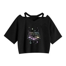 Cartoon K-POP Demon Hunter Girl Group Movie Peripheral Hot Selling Women's Strapless Top