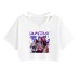 Cartoon K-POP Demon Hunter Girl Group Movie Peripheral Hot Selling Women's Strapless Top Cartoon K-POP Demon Hunter Girl Group Movie Peripheral Hot Selling Women's Strapless Top