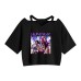 Cartoon K-POP Demon Hunter Girl Group Movie Peripheral Hot Selling Women's Strapless Top Cartoon K-POP Demon Hunter Girl Group Movie Peripheral Hot Selling Women's Strapless Top