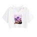 Cartoon K-POP Demon Hunter Girl Group Movie Peripheral Hot Selling Women's Strapless Top Cartoon K-POP Demon Hunter Girl Group Movie Peripheral Hot Selling Women's Strapless Top