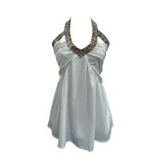 V-neck halter top camisole backless sleeveless top