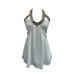 V-neck halter top camisole backless sleeveless top