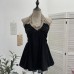 V-neck halter top camisole backless sleeveless top