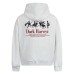 Style War Horse Print Letter Embroidery Hooded Sweatshirt Unisex Loose Casual Pullover Hoodie