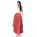 Design A-Line Skirt Loose and Slimming Youthful and Playful