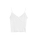 Lace lace slim fit V-neck short top