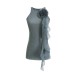 Sparkling gold wire mesh sleeveless top