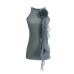 Sparkling gold wire mesh sleeveless top