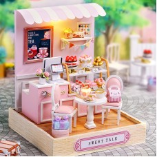 DIY Little House Happy One Pavilion Handmade Assembly Model Toy