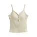 Peach Heart V-neck Beautiful Back Top for Women