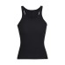 Solid color narrow shoulder elastic slim fit base camisole sleeveless tank top