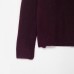 Temperament V-neck long sleeved pullover loose knit sweater for women
