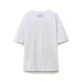 City printed round neck short sleeved T-shirt top for women