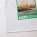 City printed round neck short sleeved T-shirt top for women