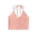 Deep V-neck slim fit camisole top