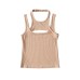 Fake two off shoulder camisoles for women Fake two off shoulder camisoles for women