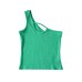 Single shoulder hollowed out camisole