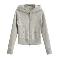 Hooded hoodie girl