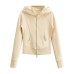 Hooded hoodie girl