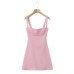 Pink camisole dress for women