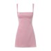Pink camisole dress for women